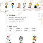 A Charlie Brown Christmas Pictur…: English Esl Worksheets Pdf & Doc Within Charlie Brown Christmas Worksheets