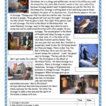 A Christmas Carol | Christmas Reading Comprehension, Reading For A Christmas Carol Worksheet