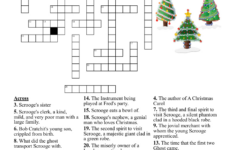 A Christmas Carol Crossword - Wordmint inside A Christmas Carol Vocabulary Worksheet Answers