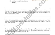 A Christmas Carol - Esl Worksheetannana for A Christmas Carol The Story Worksheet B