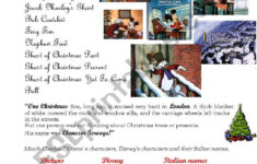 A Christmas Carol - Esl Worksheetcustomer throughout A Christmas Carol The Story Worksheet B