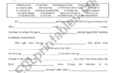 A Christmas Carol - Esl Worksheetyppos59 intended for A Christmas Carol Free Worksheets