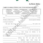 A Christmas Carol   Esl Worksheetyppos59 Intended For A Christmas Carol Worksheet