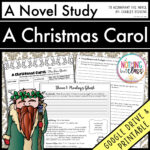 A Christmas Carol Novel Study Unit | Comprehension Questions With In A Christmas Carol Cause And Effect Worksheet