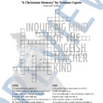 A Christmas Memorytruman Capote Quiz, Close Reading Worksheet For A Christmas Memory Worksheet Answers