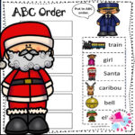 Abc Order Worksheets Christmas Alphabetical Order   Classful Regarding Christmas Abc Order Worksheet