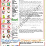 All About Christmas!   Esl Worksheetnuria08 With Regard To All About Christmas Worksheet