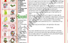 All About Christmas! - Esl Worksheetnuria08 with regard to All About Christmas Worksheet