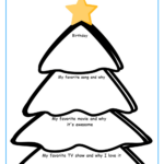 All About Me Christmas Worksheets With All About My Christmas Worksheet