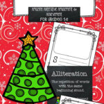 Alliteration: Christmas Edition In Christmas Alliterations Worksheet