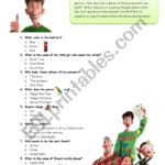 Arthur Christmas   Esl Worksheetsanta Fe In Arthur Christmas Worksheet