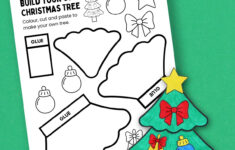 Build A Christmas Tree Free Printable — Gathering Beauty with regard to Build a Christmas Tree Worksheet