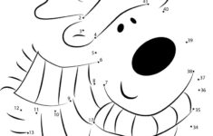 Cartoon Christmas Decorations Dot To Dot Printable Worksheet within Free Printable Connect The Dots Christmas Worksheets