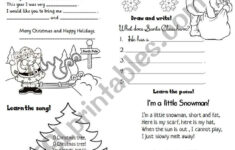 Christmas Activity Worksheet - Esl Worksheetlucia13 with Christmas Classroom Worksheets