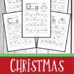 Christmas Alphabet Letters Scavenger Hunt With Regard To Christmas Letter Recognition Worksheets