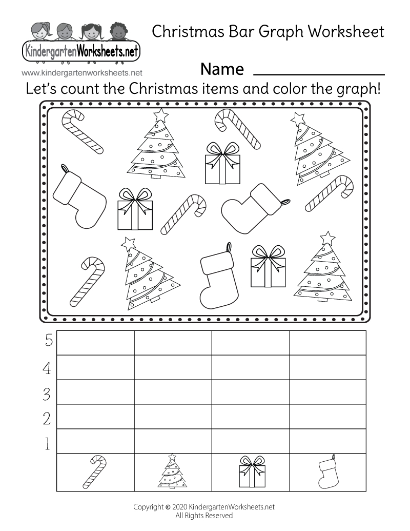 Christmas Bar Graph Worksheet - Free Printable, Digital, &amp;amp; Pdf pertaining to Christmas Graph Worksheets