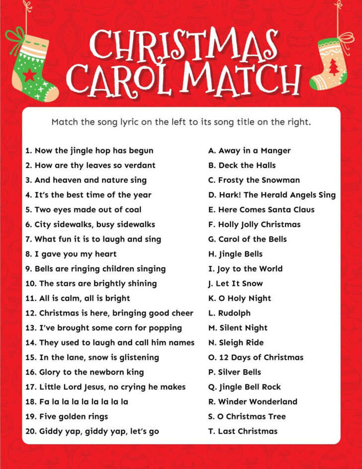 Christmas Carol Worksheet Answers