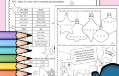 Christmas Chemistry Practice in Christmas Chemistry Worksheet Answers