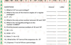 Christmas Code Breaker (B) Worksheet | Cazoom Maths Worksheets intended for Christmas Code Breaker Worksheet