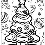 Christmas Coloring Pages: 75 Printable Free Sheets For Kids For Christmas Drawing Worksheets