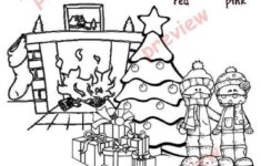 Christmas Coloring Pages: English Esl Worksheets Pdf &amp; Doc pertaining to Christmas Color Words Worksheet