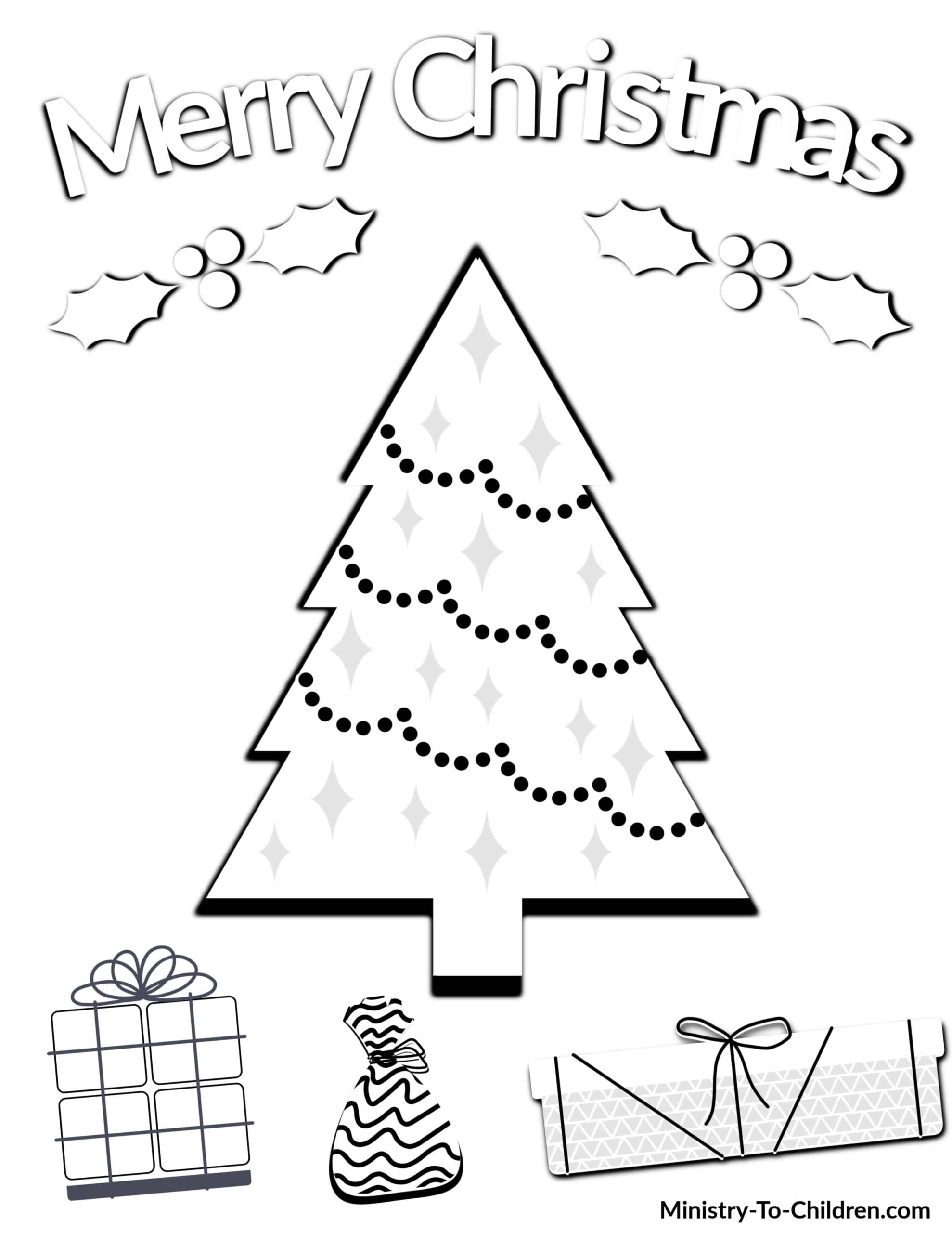 Christmas Coloring Pages For Kids (100% Free) Easy Printable Pdf in Christmas Coloring Worksheets For 1st Graders