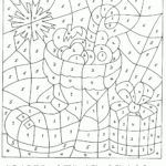 Christmas Colornumber Printables – Printable Coloring Pages Throughout Christmas Color By Code Worksheets