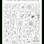 Christmas Countdown – Worksheet Shop Intended For Christmas Countdown Worksheet