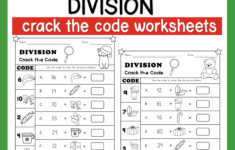 Christmas Crack The Code: Division Worksheets | Resources For pertaining to Christmas Crack The Code Worksheets