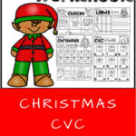 Christmas Cvc Worksheets Regarding Christmas Cvc Words Worksheet