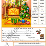 Christmas   Esl Worksheetritawi Pertaining To Christmas Day Worksheet