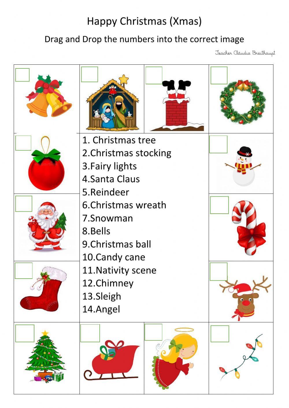 Christmas Exercise For Grade 5 inside Christmas 5th Grade Worksheets