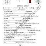 Christmas Grammar   Esl Worksheetmagicmada Pertaining To Christmas Grammar Worksheet