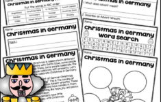 Christmas In Germany Christmas Around The World Social Studies Unit inside Christmas In Germany Worksheet