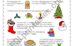 Christmas In Great Britain - Esl Worksheetnathalie891 with regard to Christmas In Britain Worksheet
