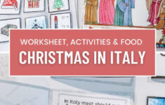 Christmas In Italy Unit Study throughout Christmas In Italy Worksheets