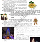 Christmas In The Usa   Esl Worksheetsarasimo97 With Christmas In The Usa Worksheet