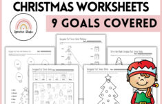 Christmas Language Worksheets And Activities For Speech Therapy No with regard to Christmas Language Worksheets