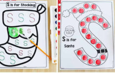 Christmas Letter S Worksheets For Preschoolers intended for Christmas Letter Worksheets For Preschool