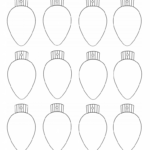 Christmas Lights Printablecoloring Page, Worksheet Or Pattern | A Pertaining To Christmas Lights Worksheet