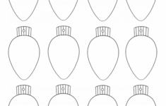 Christmas Lights Printablecoloring Page, Worksheet Or Pattern | A with Christmas Light Worksheet