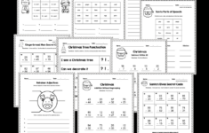Christmas Literacy &amp; Math Activity Booklet - Classful in Christmas Contractions Worksheets