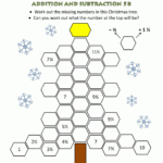 Christmas Math 5Th Grade Worksheets Intended For Christmas 4th Grade Worksheets