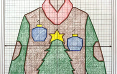 Christmas Math Activity - Ugly Sweaters Plotting Points - Mystery with regard to Ugly Christmas Sweater Worksheet Answers