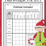 Christmas Math Worksheets | Christmas Multiplication And Division In 6Th Grade Christmas Math Worksheets