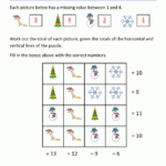 Christmas Math Worksheets For Addition Christmas Worksheets