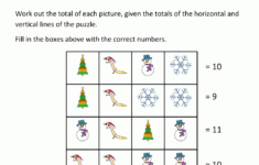 Christmas Math Worksheets for Addition Christmas Worksheets