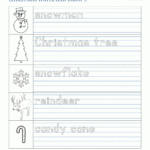 Christmas Math Worksheets For Kindergarten Within Kindergarten Christmas Worksheet Activities