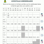 Christmas Math Worksheets (Harder) For 6th Grade Math Christmas Worksheets