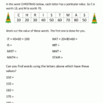 Christmas Math Worksheets (Harder) Pertaining To 7Th Grade Christmas Math Worksheets